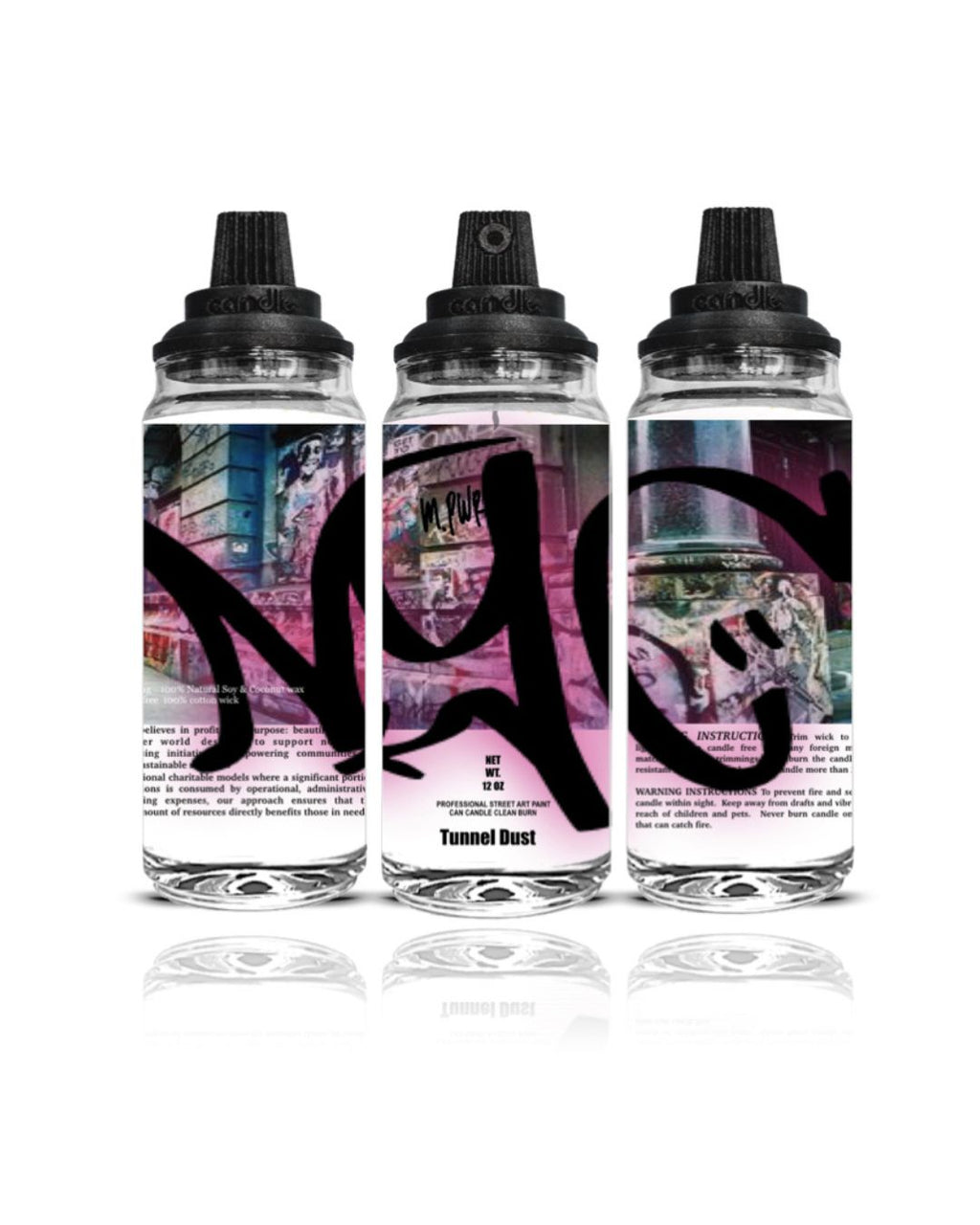 NYC Graffiti TAGGED CANcandle 12oz