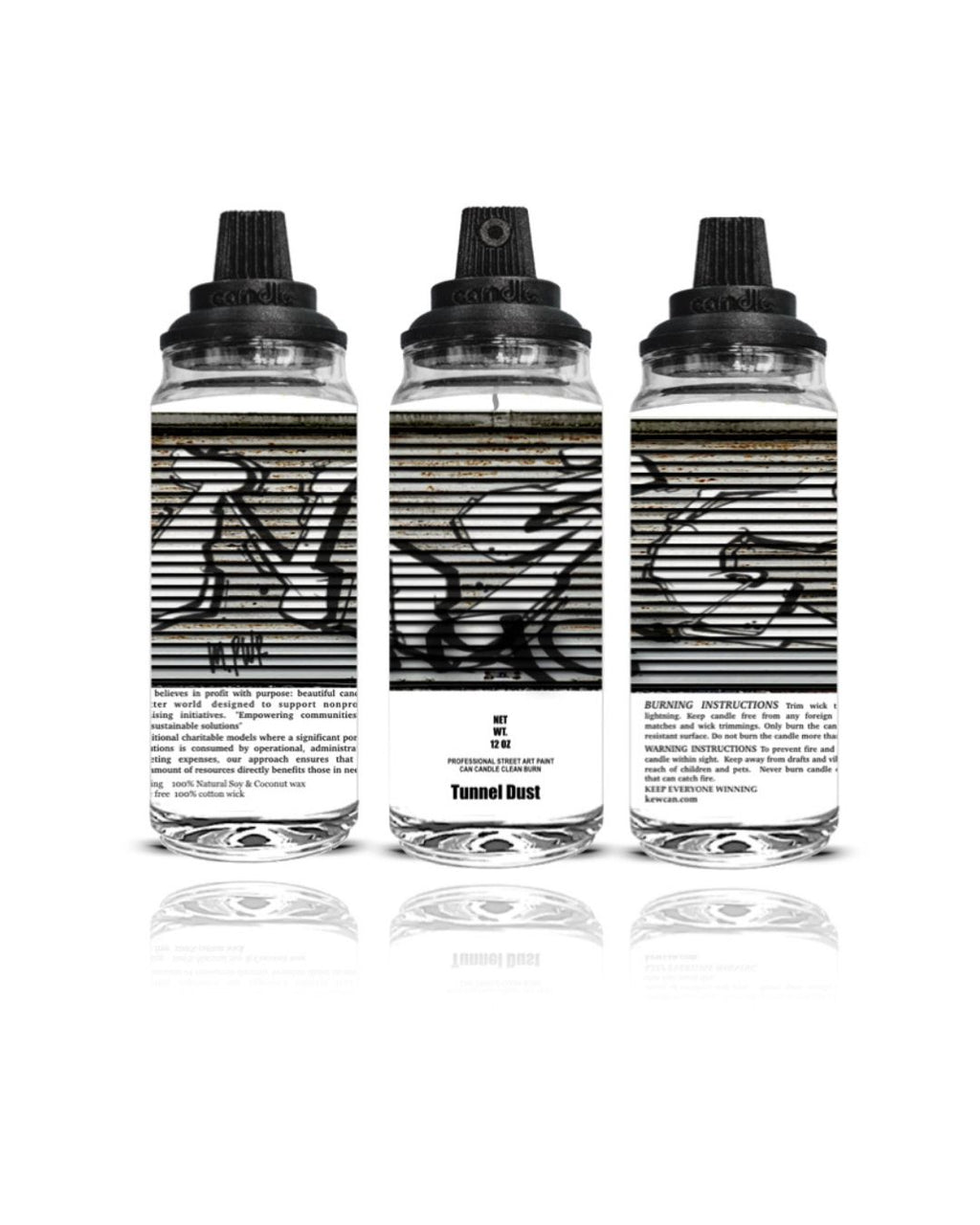 NYC Graffiti GATE CANcandle 12oz
