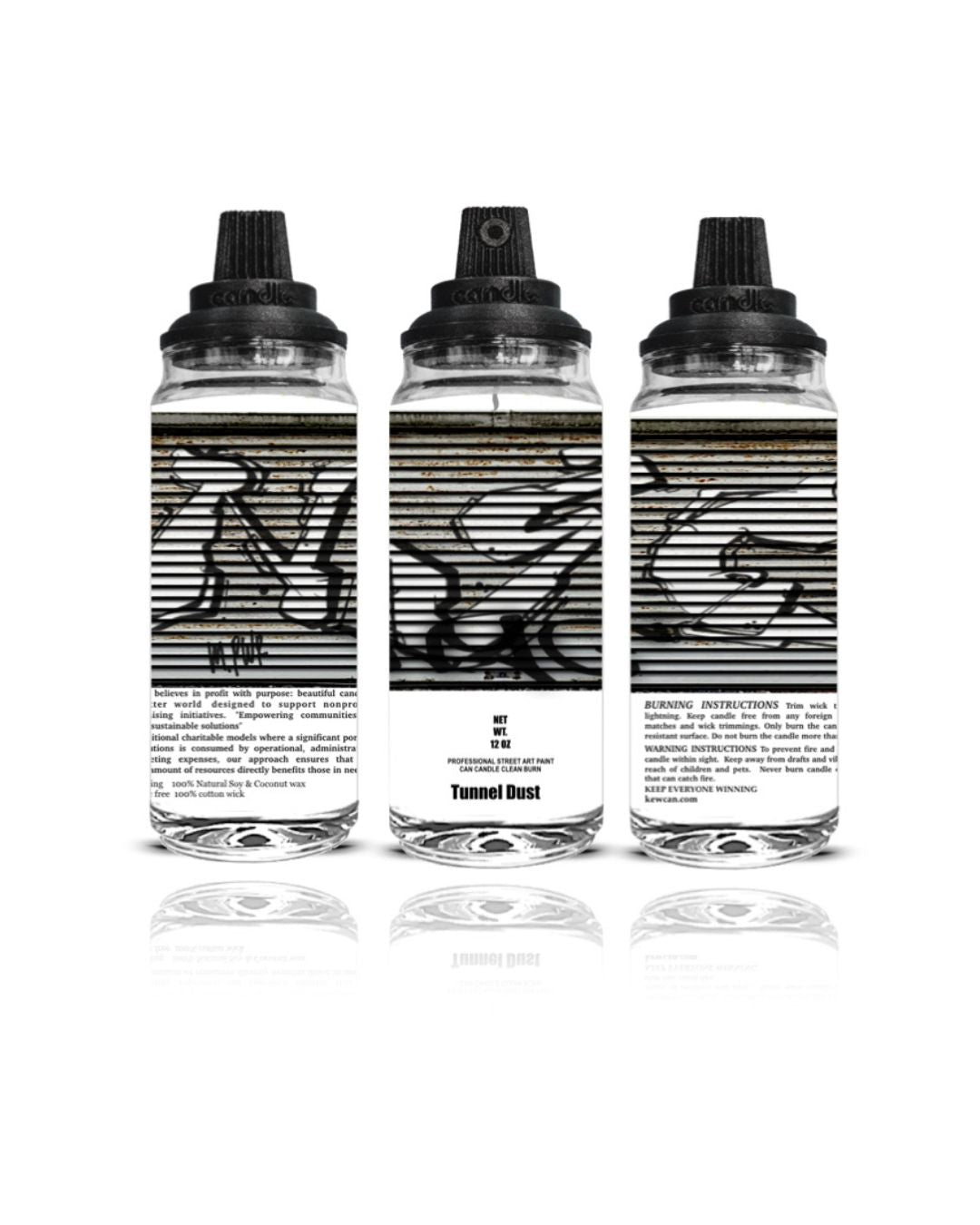 NYC Graffiti GATE CANcandle 12oz