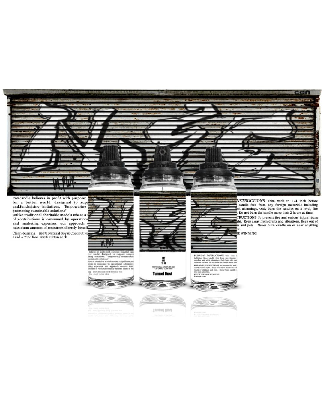 NYC Graffiti GATE CANcandle 12oz